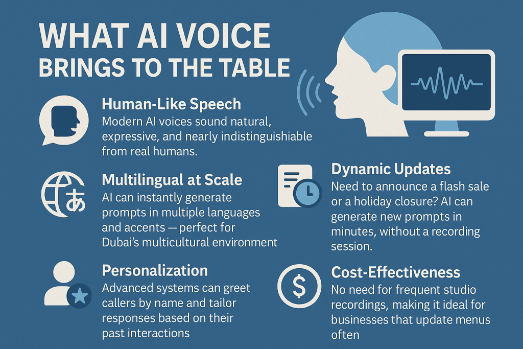 What AI Voice Brings to the Table