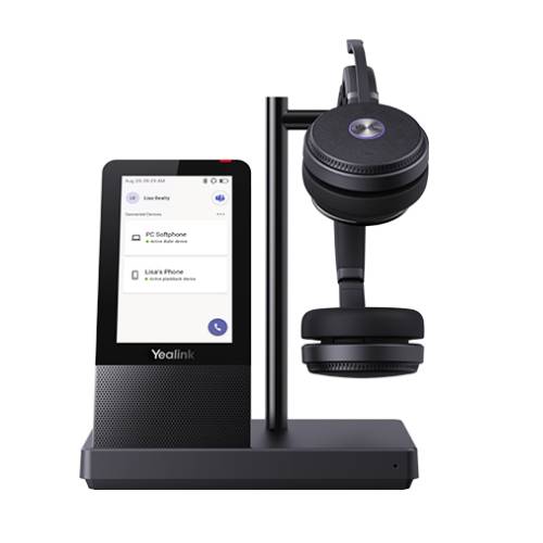 Yealink WH66 Dual/Mono UC Workstation DECT Wireless Headset