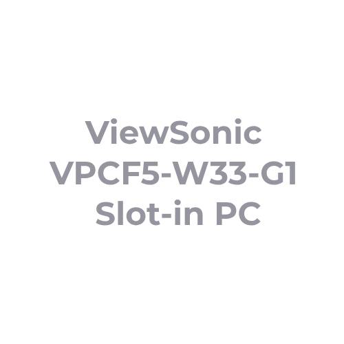 ViewSonic VPCF5-W33-G1 Slot-in PC for ViewBoard (1) ViewSonic VPCF5-W33-G1 Slot-in PC for ViewBoard